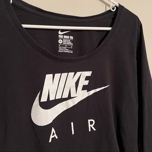 Nike Long Sleeve Black Shirt